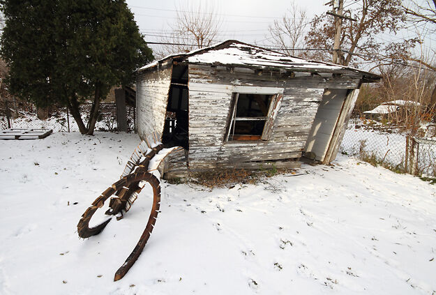 Feeling Exposed - Wooden Shed