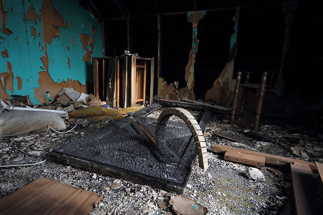 Raised - Burnt Door, Burnt House