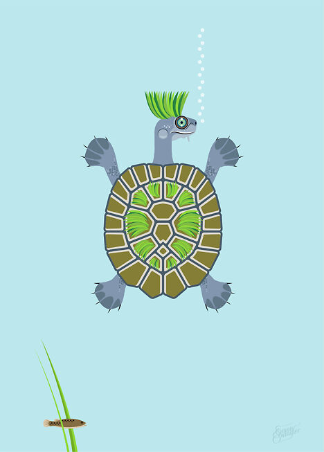 Art Worth Saving -  Mary River Turtle
