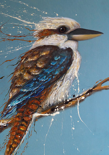 Tank Art - Bird Series - Kookaburra