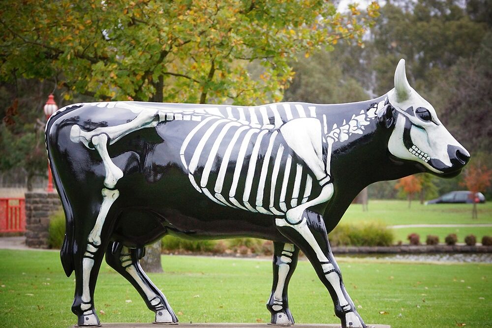 Tank Art - Mooving Art Fiberglass Cow Sculpture