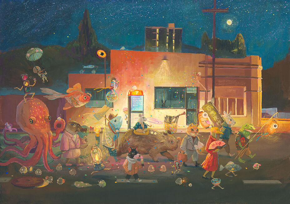 Night Parade of 100 Creatures - Vincent Chen