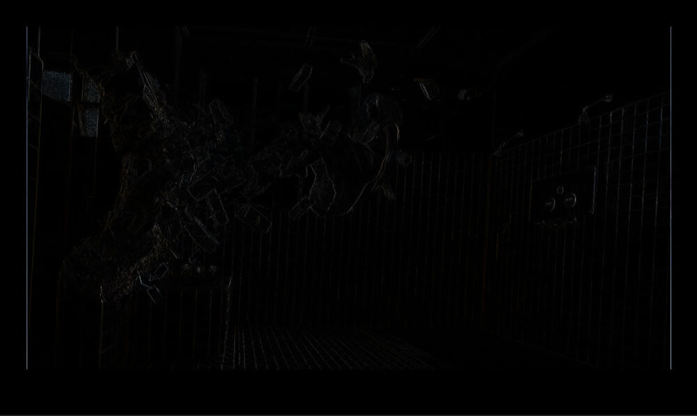 Blending mode difference example