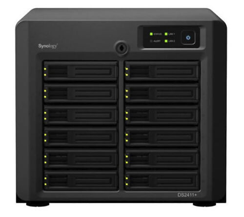 This Synology unit will happily store 48 TB of data for you in one (easily steal-able!) unit