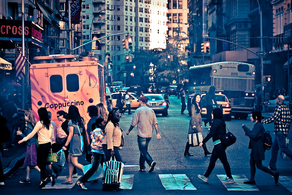 A Digitally Cross Processed Image