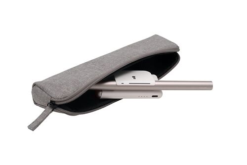 The BenQ Laptop Bar is small and light, and comes with a handy carrying pouch
