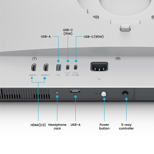 Ben Q Apple Mac Book Monitor ma270u product 03