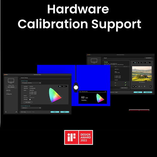 Ben Q SW242 Q 24 inch Monitor Hardware Calibration Support