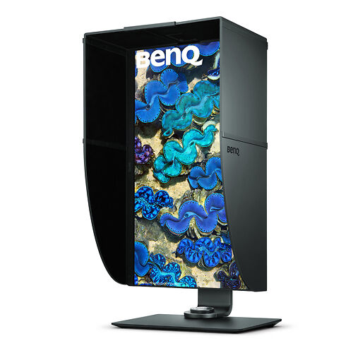 BenQ SW271 27 Inch Monitor With Hood Vertical View