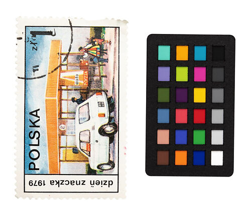Calibrite Color Checker Classic Nano Stamp Size Reference