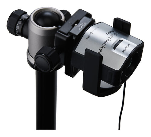 Mounted to a tripod