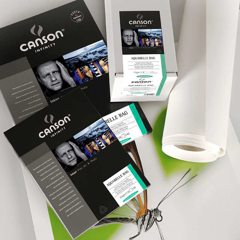 Canson Infinity Aquarelle Rag 310gsm | Image Science