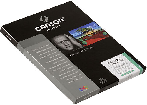 Canson Infinity Arches Aquarelle Rag 310 gsm Side View