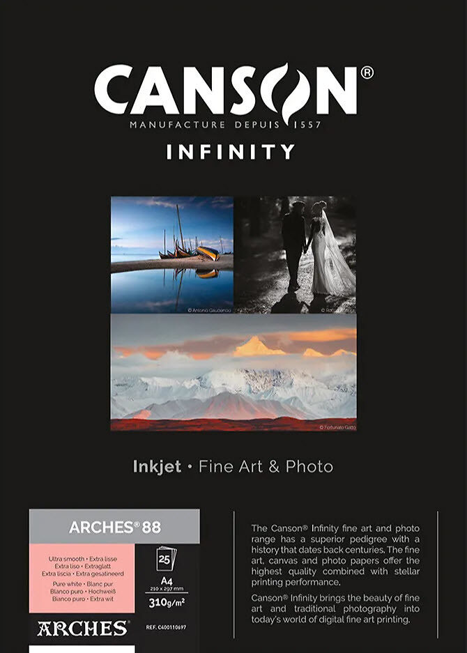 Canson infinity FINE ART PAPER 3種類 Canson infinity FINE ART PAPER 3種類