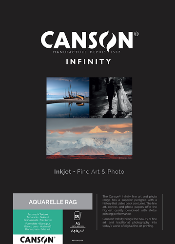 Canson Infinity Aquarelle Rag 240gsm Master Image