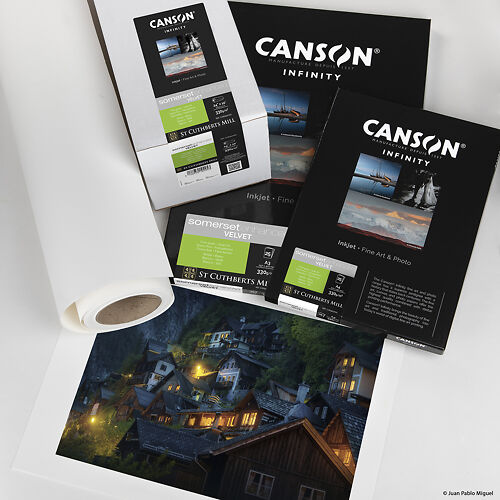Canson Somerset Enhanced Velvet 330gsm Box Paper Roll