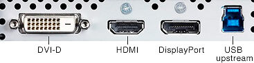 Eizo CG2420 24 Inch Monitor Connectors