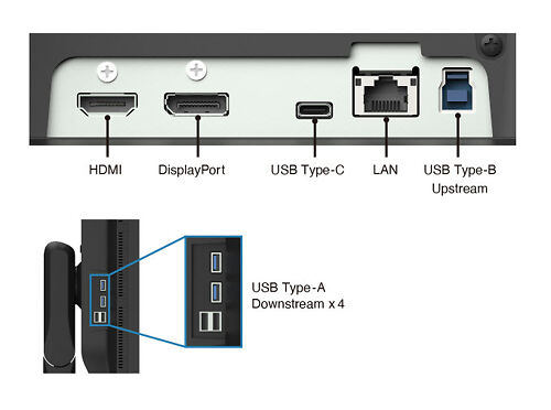 Eizo CG2700 S 27 Inch Monitor Connectivity Ports