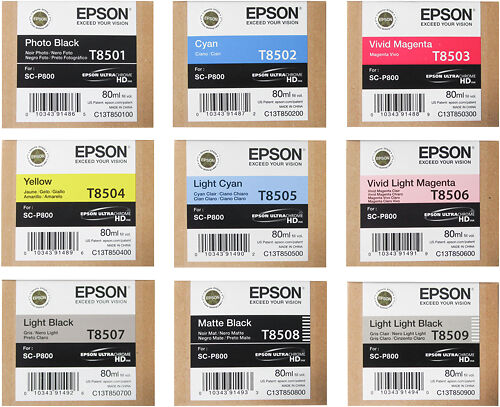 Epson SureColor P800 Inks Master Image