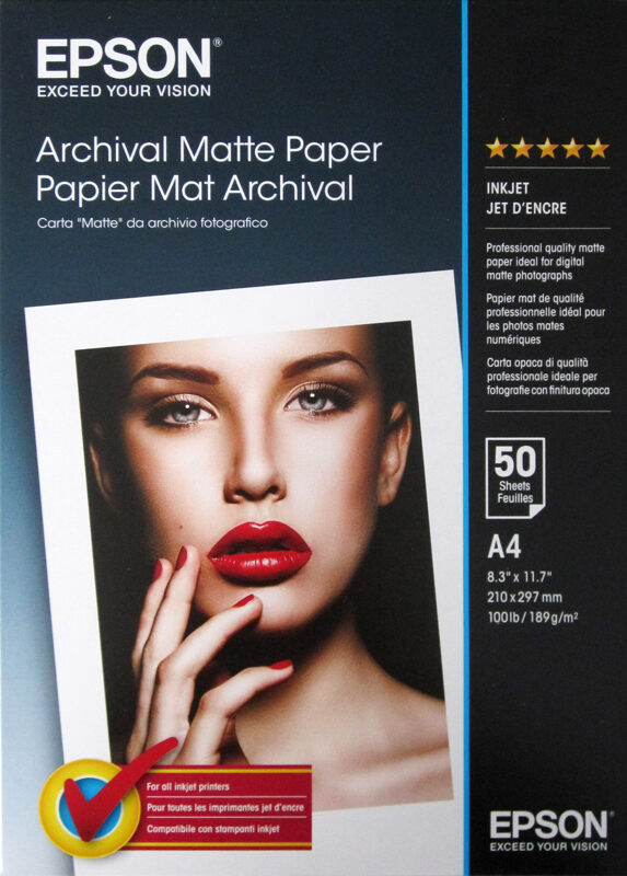 Epson Archival Matte 189gsm | Image Science