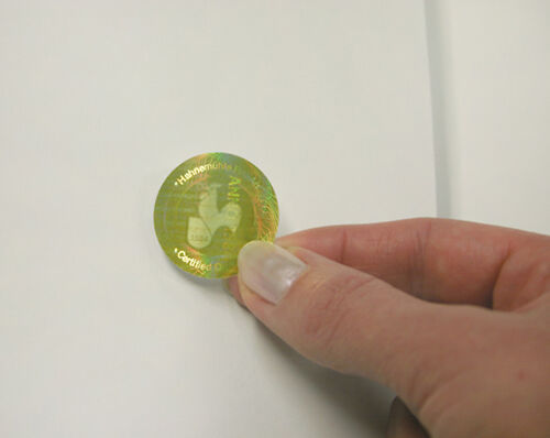 Hahnemuhle Certificate Of Authenticity Hologram
