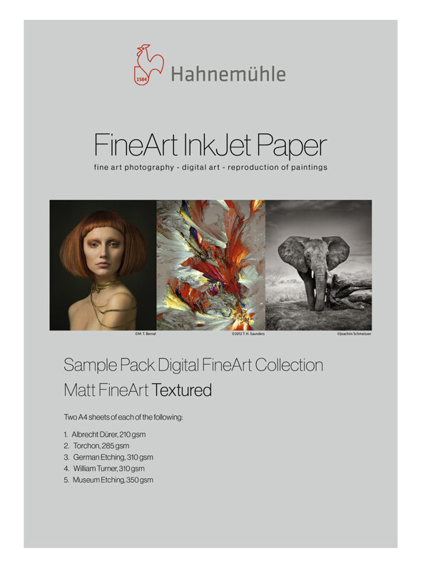 Hahnemühle Textured Matte Inkjet Sample Pack | Image Science