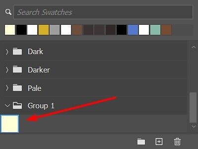 Photoshop Swatches Palette