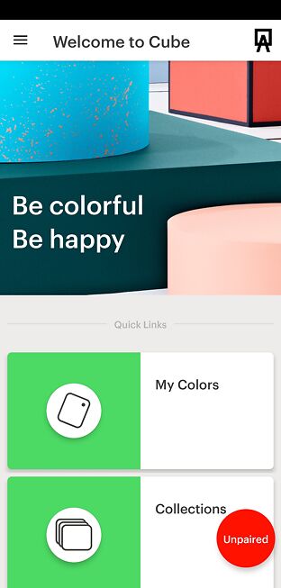 App Homescreen