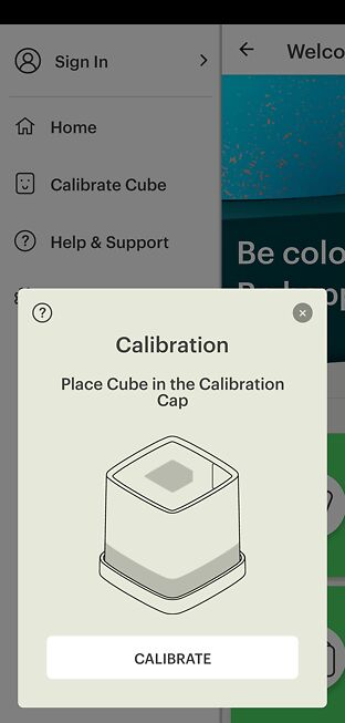 Calibration function