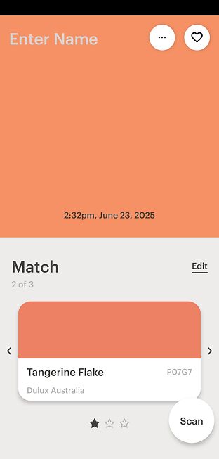Tangerine Flake - Dulux P07G7