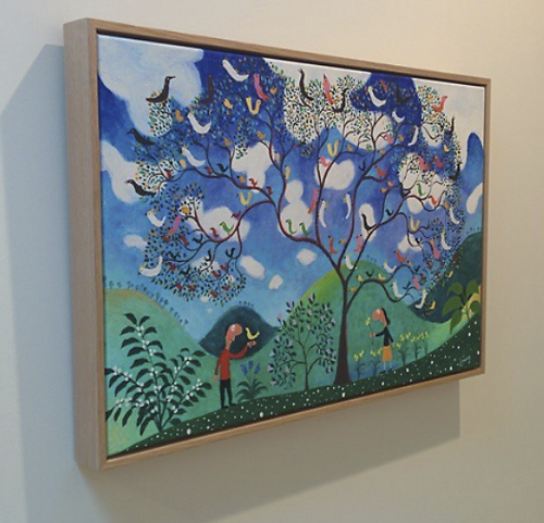 Image by the inimitable Michael Leunig, Archival framing by our good friends at Omnus Framing.