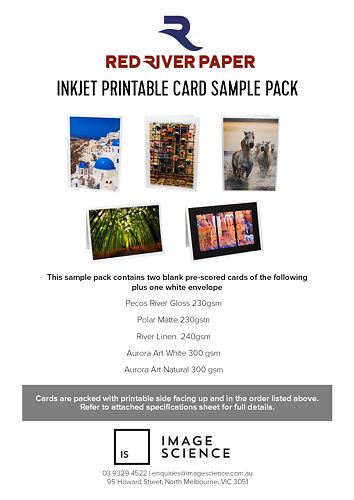 Red River Cards Sample Pack Master Image