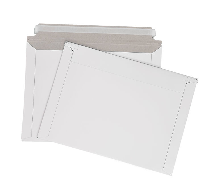 Rigid Mailers For Prints - Tear Strip Opening