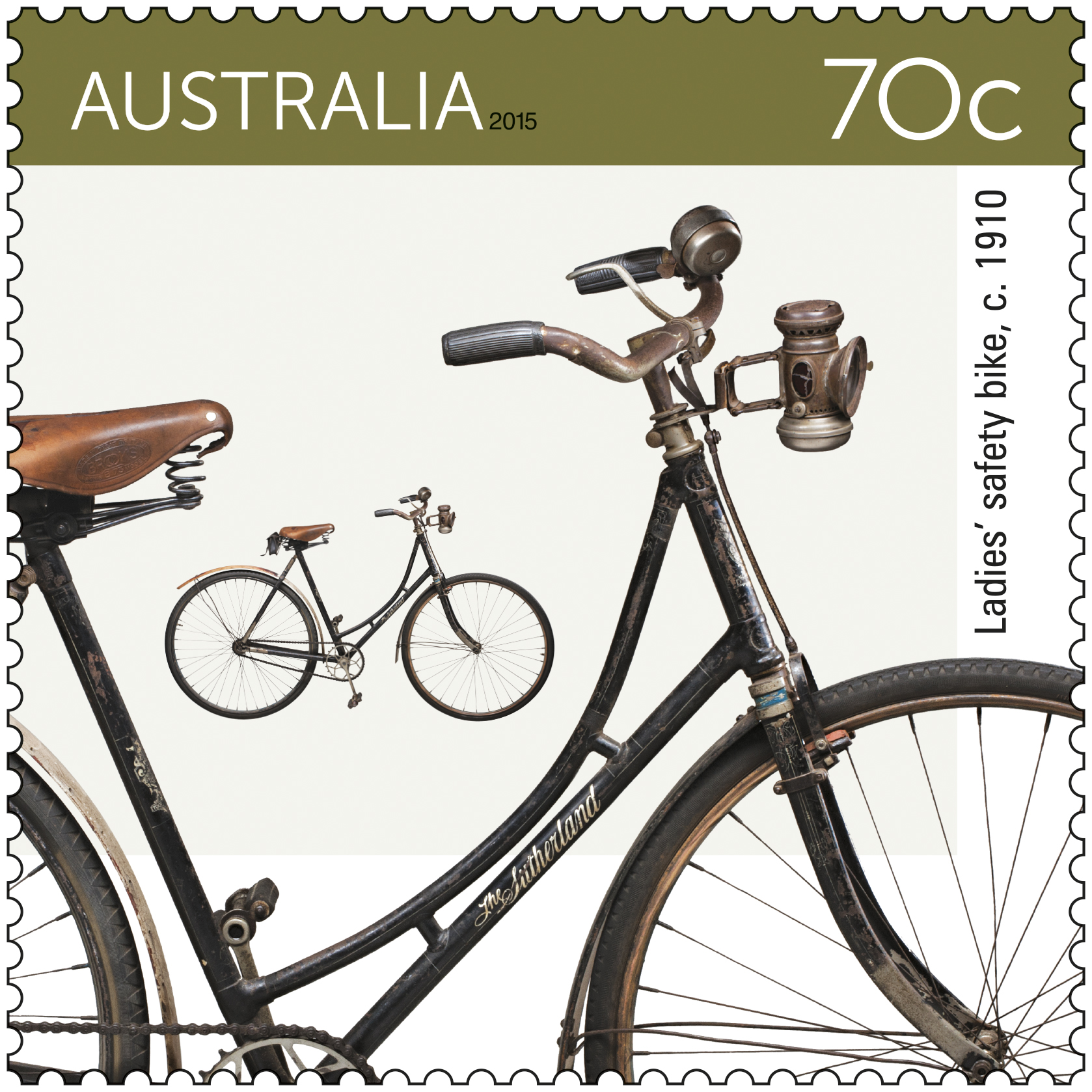 TreadlieNew bicycle stamps from Australia Post Treadlie
