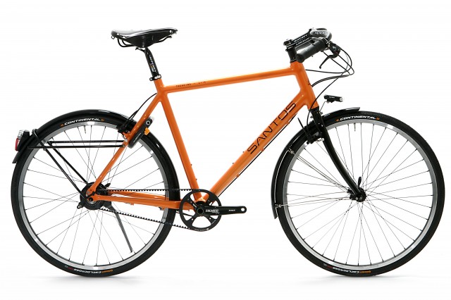 Trekking lite Rohloff H oranje zijkant
