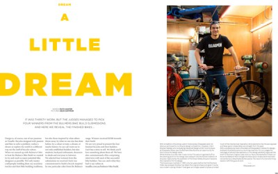 Bulmers Bike Build in Issue 12 of Treadlie Magazine