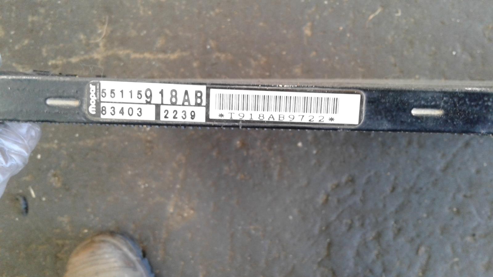 View Auto part A/C Condenser Jeep Grandcherokee 2001