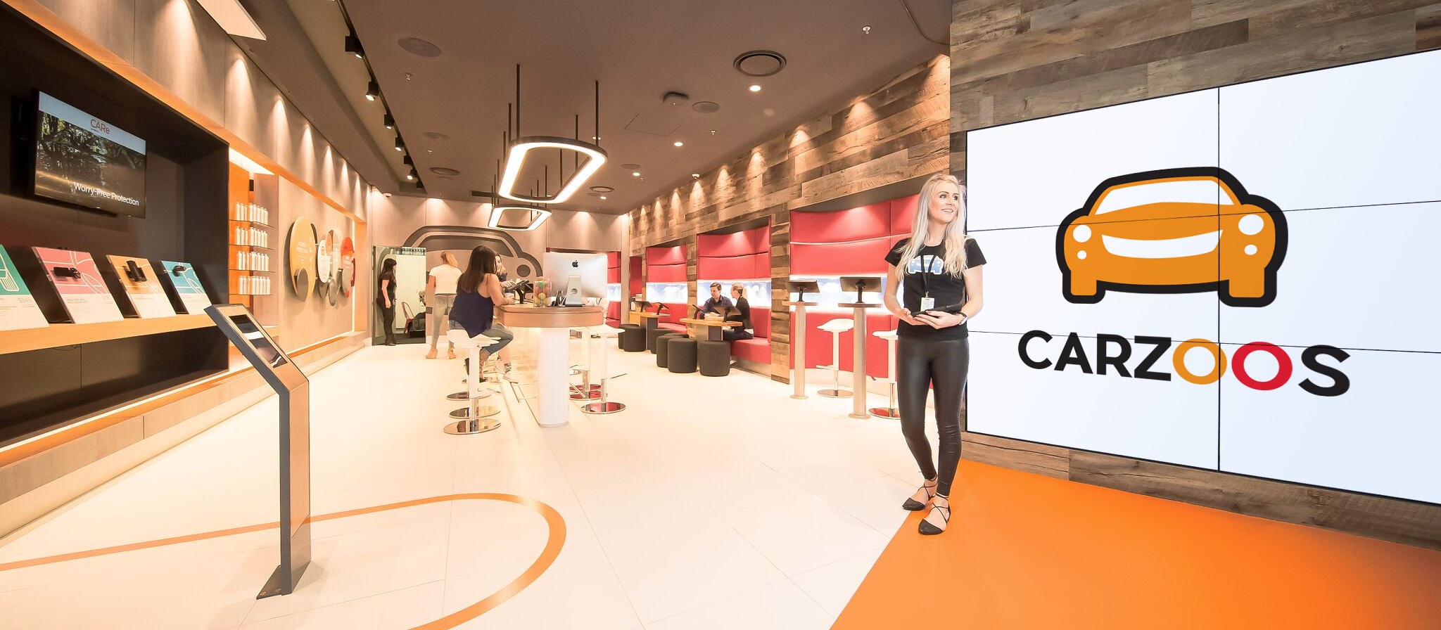 Carzoos Retail Store Interior