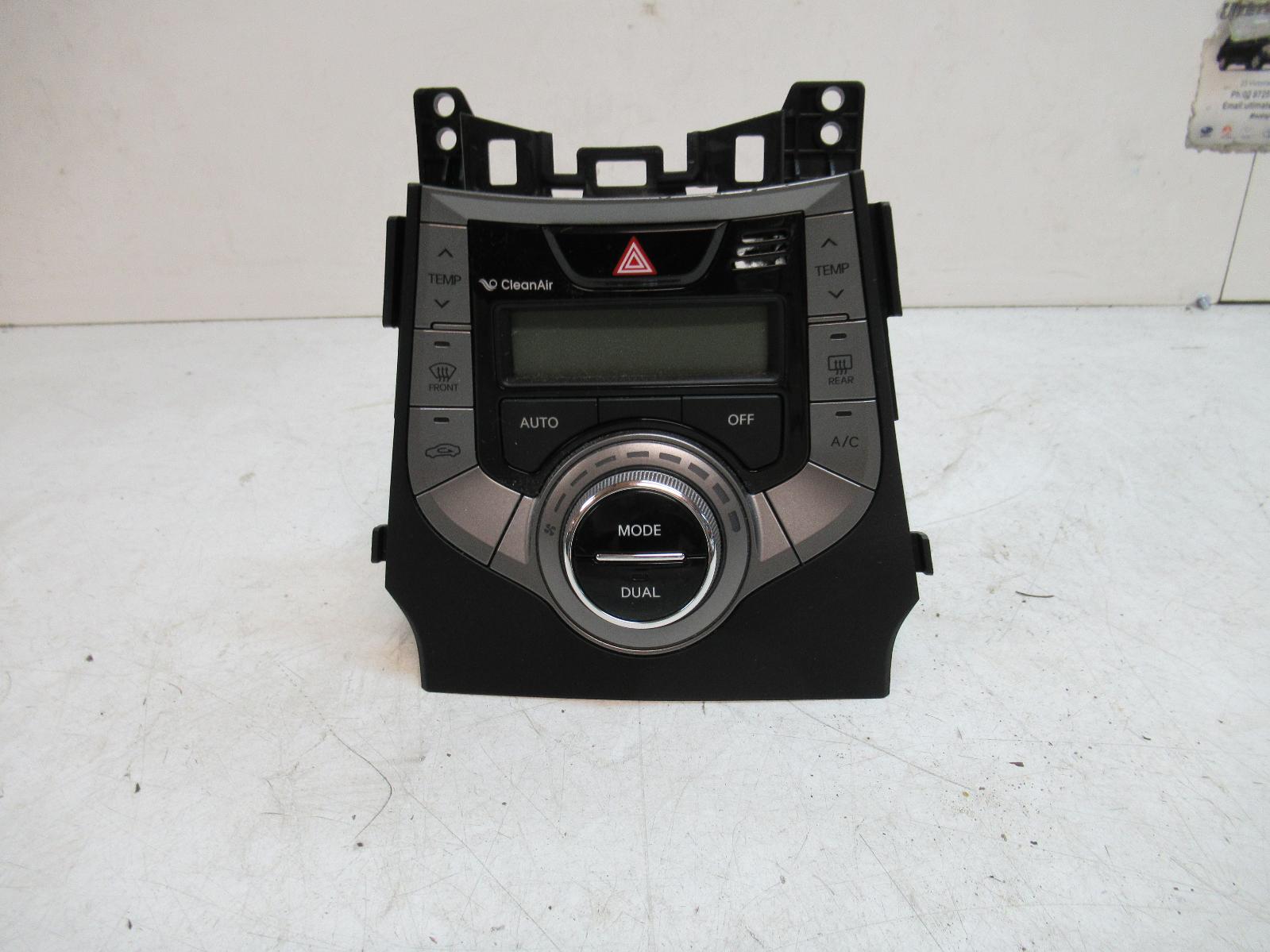 View Auto part Heater/Ac Controls Hyundai Elantra 2013