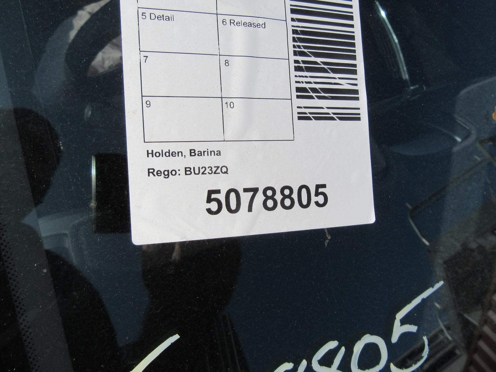 View Auto part Right Door Mirror Holden Barina 2013
