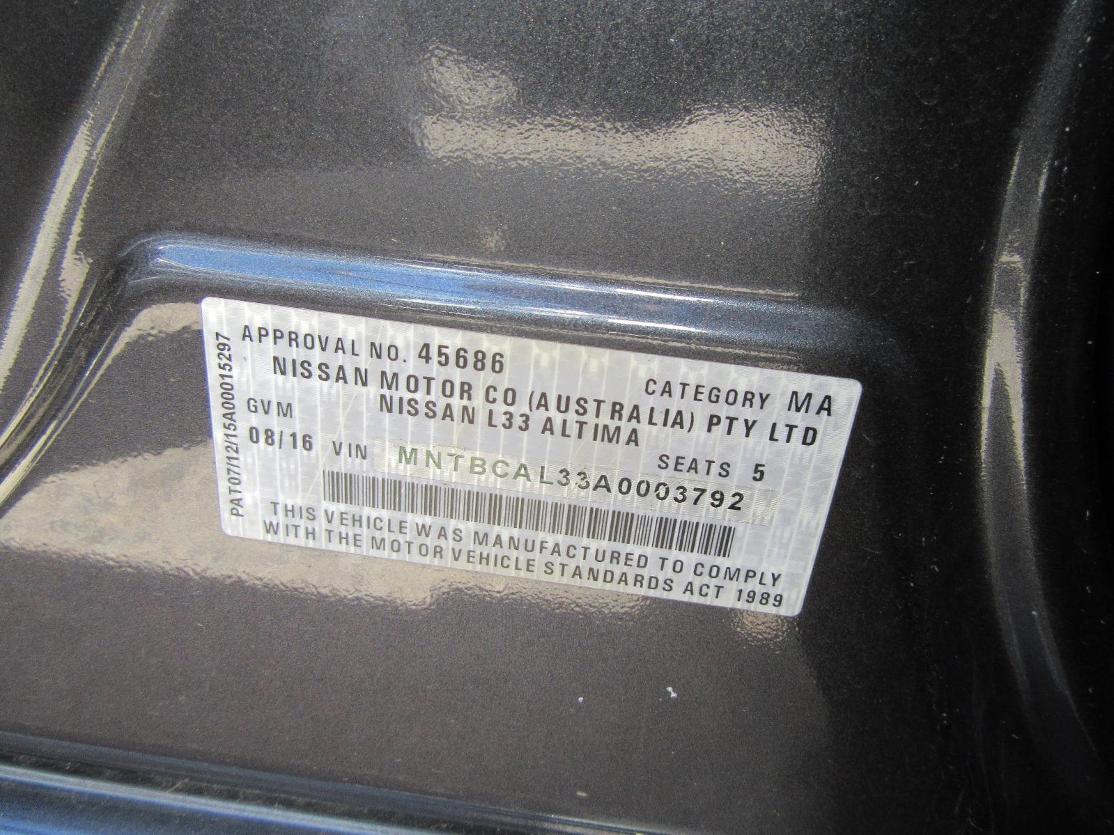 View Auto part Left Door Mirror Nissan Altima 2016