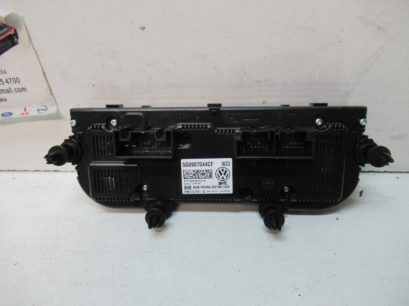 View Auto part Heater/Ac Controls Volkswagen Golf 2016