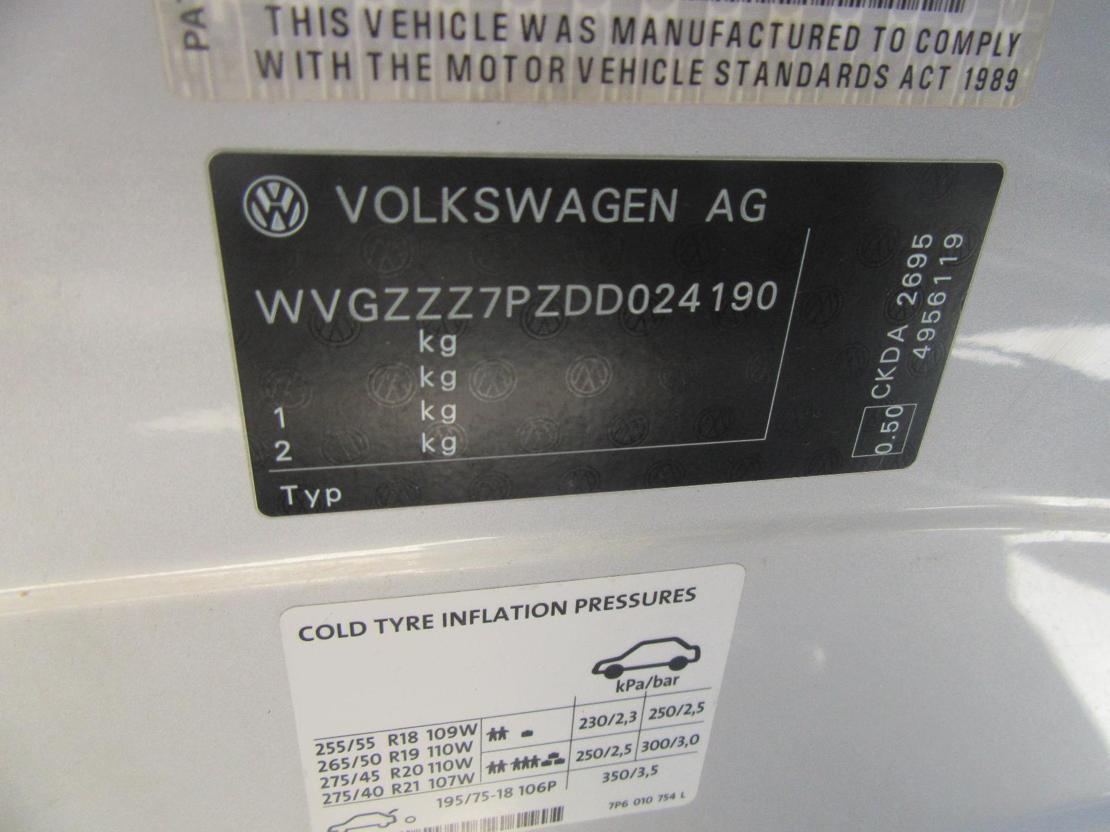 View Auto part Pedal Assembly Volkswagen Touareg 2013