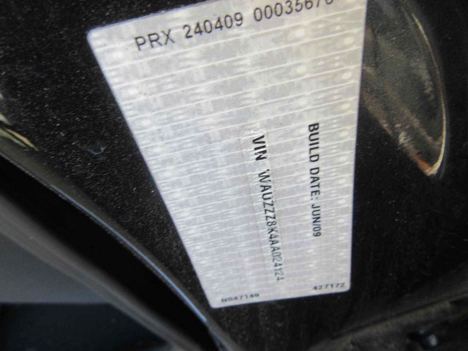View Auto part Radio/Cd/Dvd/Sat/Tv Audi A4 2009