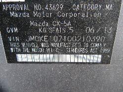 View Auto part Right Guard Mazda Cx5 2013