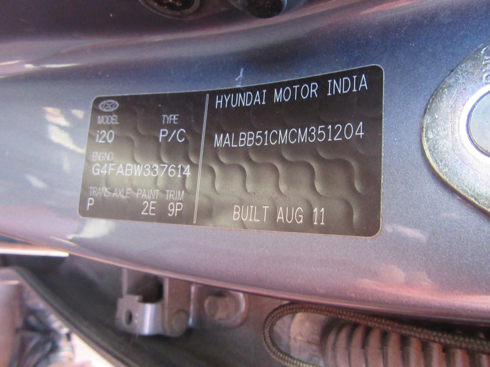 View Auto part Right Guard Hyundai I20 2011