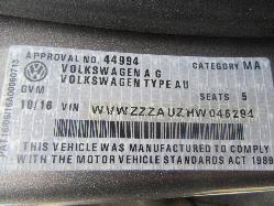 View Auto part Left Taillight Volkswagen Golf 2016