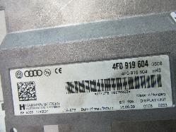 View Auto part Radio/Cd/Dvd/Sat/Tv Audi A4 2009