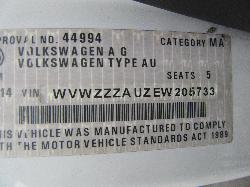 View Auto part Right Rear Door Sliding Volkswagen Golf 2013