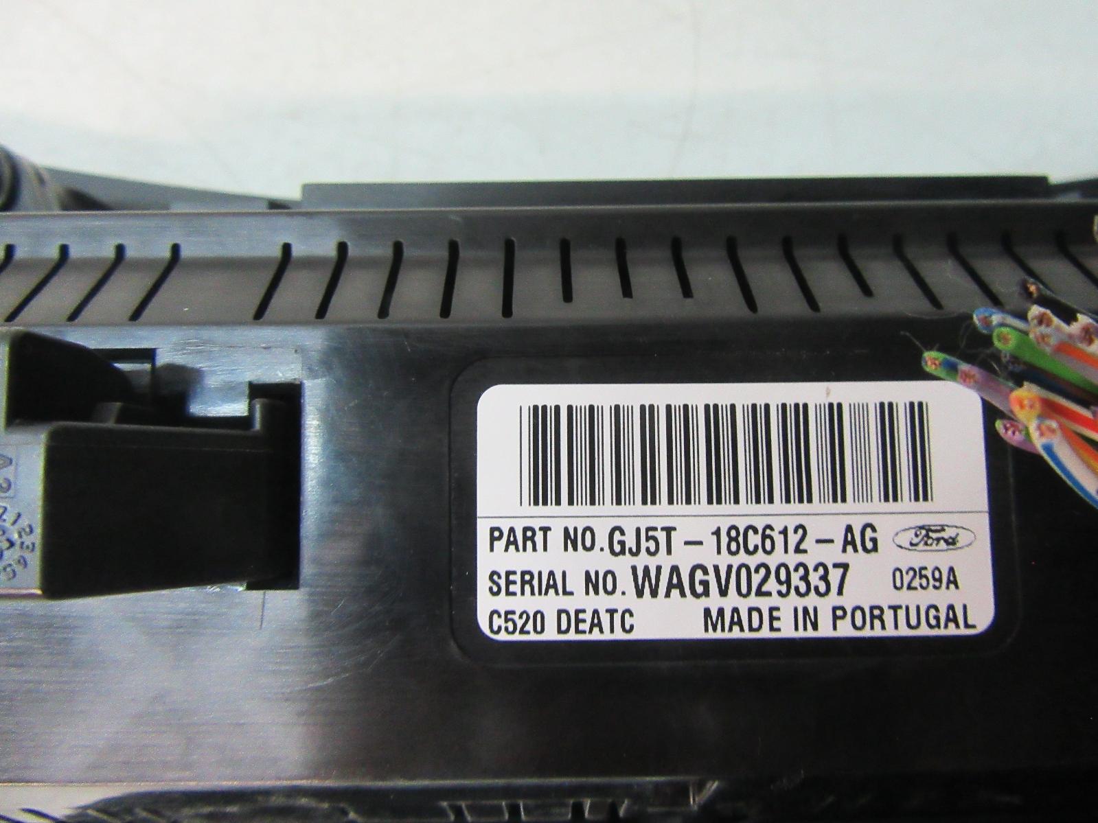 View Auto part Heater/Ac Controls Ford Escape 2017